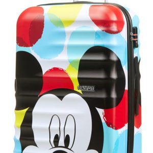 American Tourister Cestovní kufr Wavebreaker Disney Spinner 64 l - Mickey Close-Up