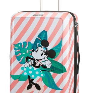 American Tourister Cestovní kufr Funlight Disney Spinner 48C 66 l - Minnie Miami Holiday