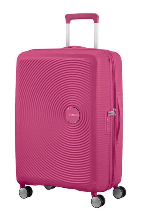 American Tourister Cestovní kufr Soundbox Spinner EXP 32G 97/110 l - růžová (magenta)