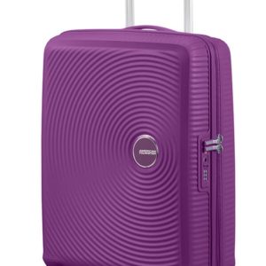American Tourister Cestovní kufr Soundbox Spinner EXP 32G 97/110 l - tmavě fialová