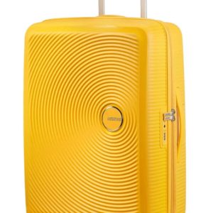 American Tourister Cestovní kufr Soundbox Spinner EXP 32G 97/110 l - žlutá