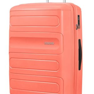 American Tourister Cestovní kufr Sunside 51G EXP 106/118 l - světle oranžová