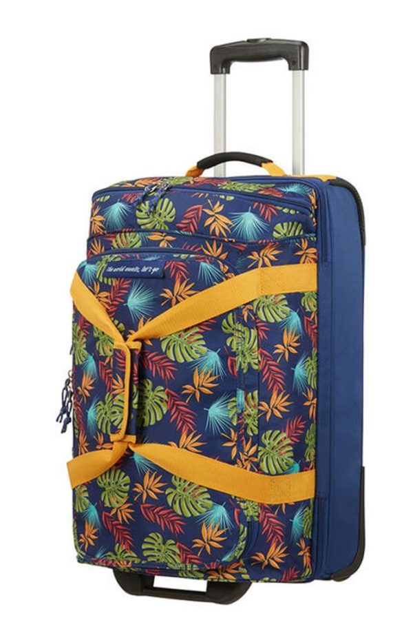 American Tourister Cestovní taška na kolečkách Alltrail S 53 l - modrá