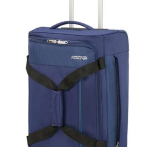 American Tourister Cestovní taška na kolečkách Heat Wave 45 l - modrá