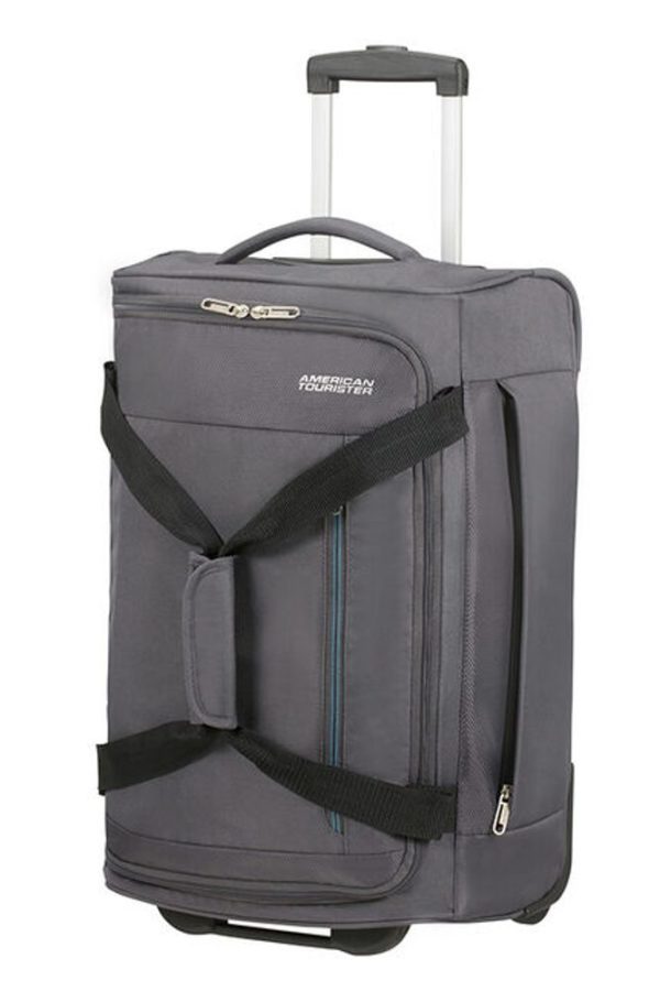 American Tourister Cestovní taška na kolečkách Heat Wave 45 l - šedá