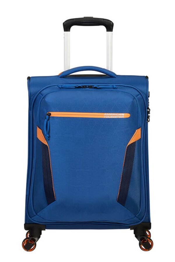 American Tourister Kabinový cestovní kufr AT Eco Spin 40 l - modrá