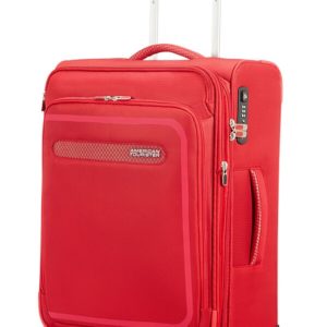 American Tourister Kabinový cestovní kufr AirBeat Upright EXP 45G 43/48 l - červená