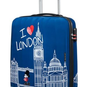 American Tourister Kabinový cestovní kufr Disney Legends Spinner 19C 36 l - Take Me Away Mickey London