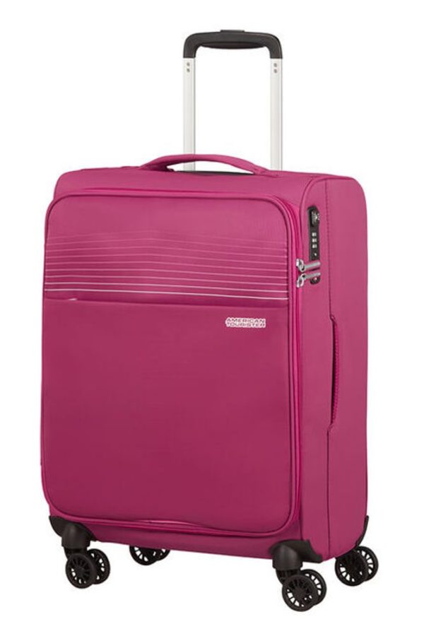 American Tourister Kabinový cestovní kufr Lite Ray 42 l - růžová