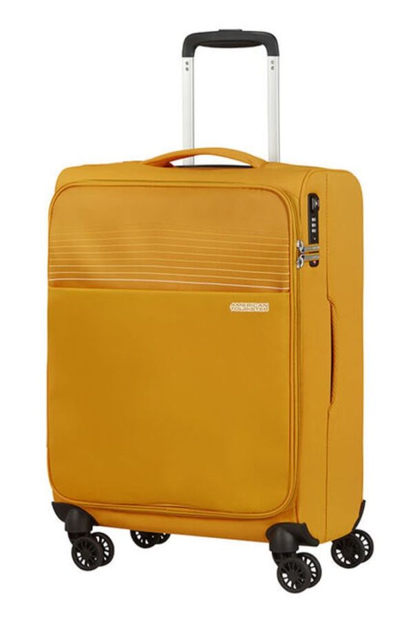 American Tourister Kabinový cestovní kufr Lite Ray 42 l - žlutá