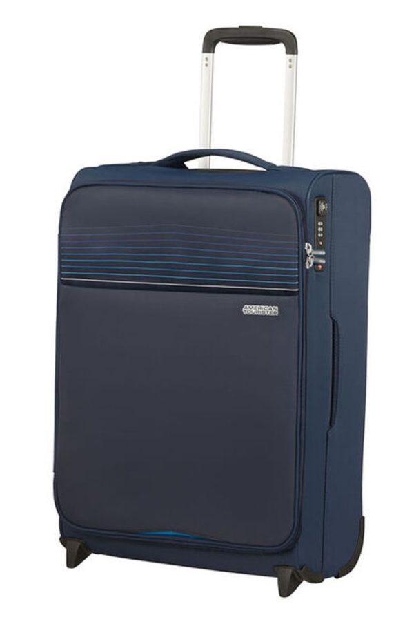 American Tourister Kabinový cestovní kufr Lite Ray Upright 43 l - tmavě modrá