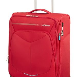 American Tourister Kabinový cestovní kufr Summerfunk Spinner 55/20 EXP TSA - červená