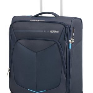 American Tourister Kabinový cestovní kufr Summerfunk Spinner 55/20 EXP TSA - tmavě modrá