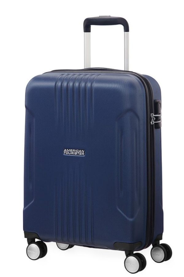 American Tourister Kabinový cestovní kufr Tracklite Spinner 34G 34 l - tmavě modrá