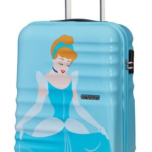 American Tourister Kabinový cestovní kufr Wavebreaker Disney Deluxe Princess 36 l - Cinderella
