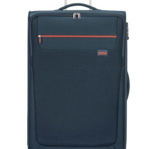 American Tourister Látkový cestovní kufr Sunny South L 103 l - tmavě modrá