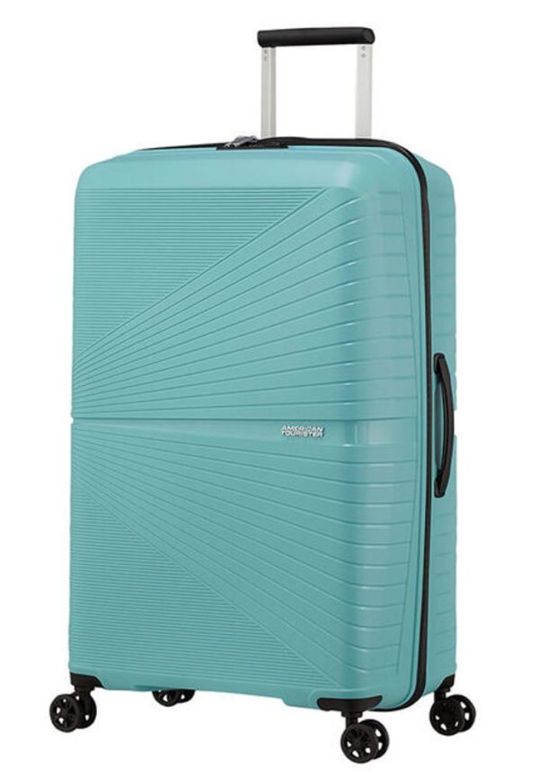 American Tourister Skořepinový cestovní kufr Airconic 101 l - světle modrá