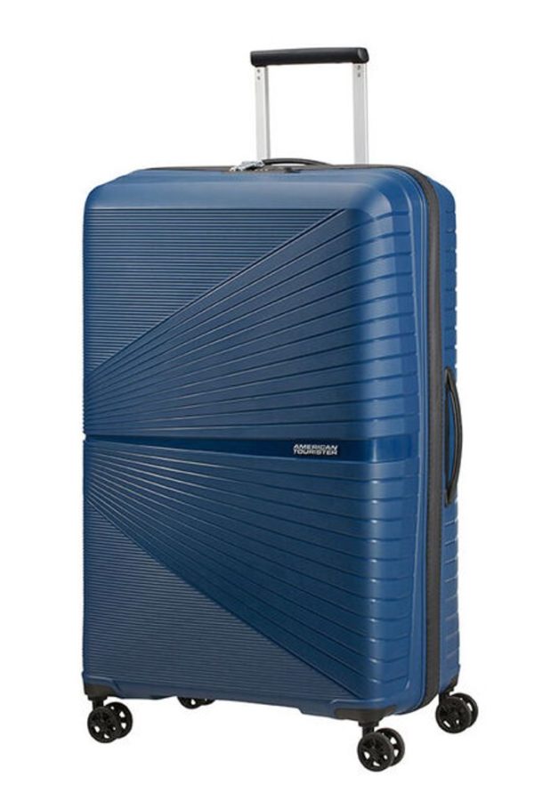American Tourister Skořepinový cestovní kufr Airconic 101 l - tmavě modrá
