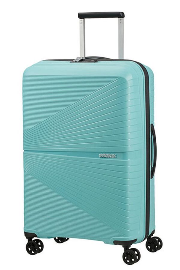 American Tourister Skořepinový cestovní kufr Airconic 67 l - světle modrá