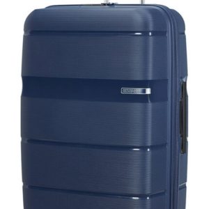 American Tourister Skořepinový cestovní kufr Linex 102 l - tmavě modrá
