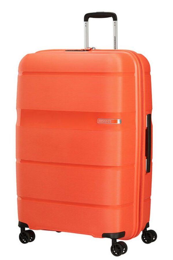 American Tourister Skořepinový cestovní kufr Linex 102 l - oranžová