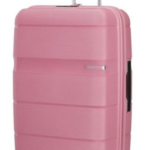 American Tourister Skořepinový cestovní kufr Linex 102 l - růžová