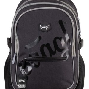 BAAGL Školní batoh Logo Black A-7304 25 l - černá