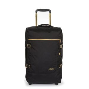 EASTPAK Palubní cestovní taška Tranverz S Goldout Black-Gold 42 l