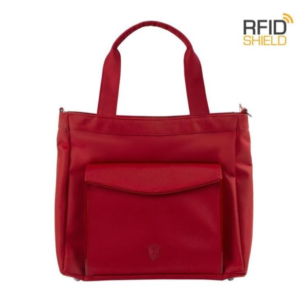 Heys Dámská kabelka na notebook 13'' HiLite RFID Red
