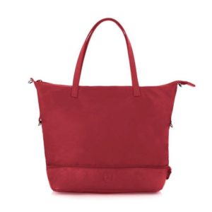 Heys Dámská skládací cestovní taška HiLite Zip Packaway Tote Red/Grey