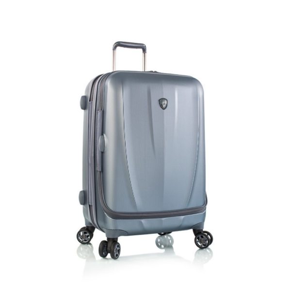Heys Skořepinový cestovní kufr Vantage Smart Luggage M Slate Blue 61 l