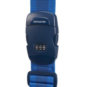 Samsonite Bezpečnostní popruh na kufr 50 mm - modrá