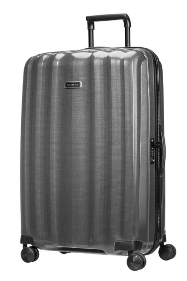 Samsonite Cestovní kufr Lite-Cube DLX Spinner 122 l - šedá