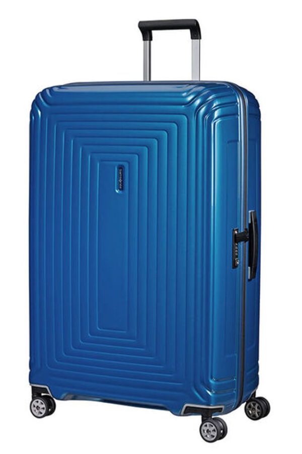 Samsonite Cestovní kufr Neopulse Spinner 44D 124 l - METALLIC INTENSE BLUE