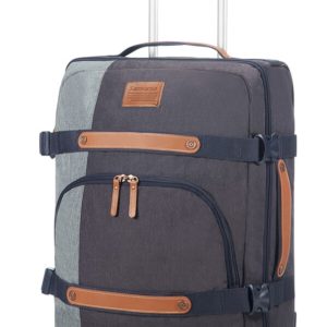 Samsonite Cestovní taška na kolečkách Rewind Natural 45 l - modrá