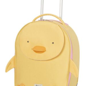 Samsonite Dětský cestovní kufr Happy Sammies Eco Upright Duck Dodie 23 l - žlutá