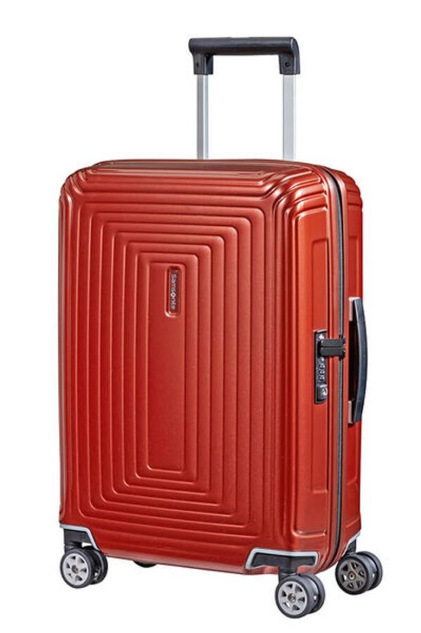 Samsonite Kabinový cestovní kufr Neopulse Spinner 44D 38 l - lesklá červená