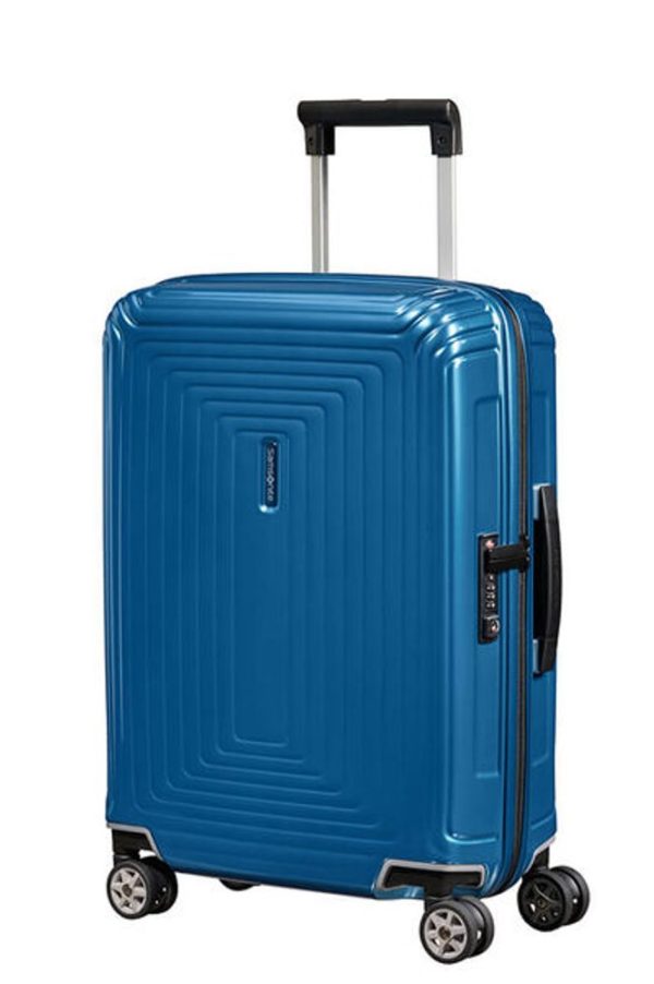 Samsonite Kabinový cestovní kufr Neopulse Spinner 44D 38 l - lesklá modrá