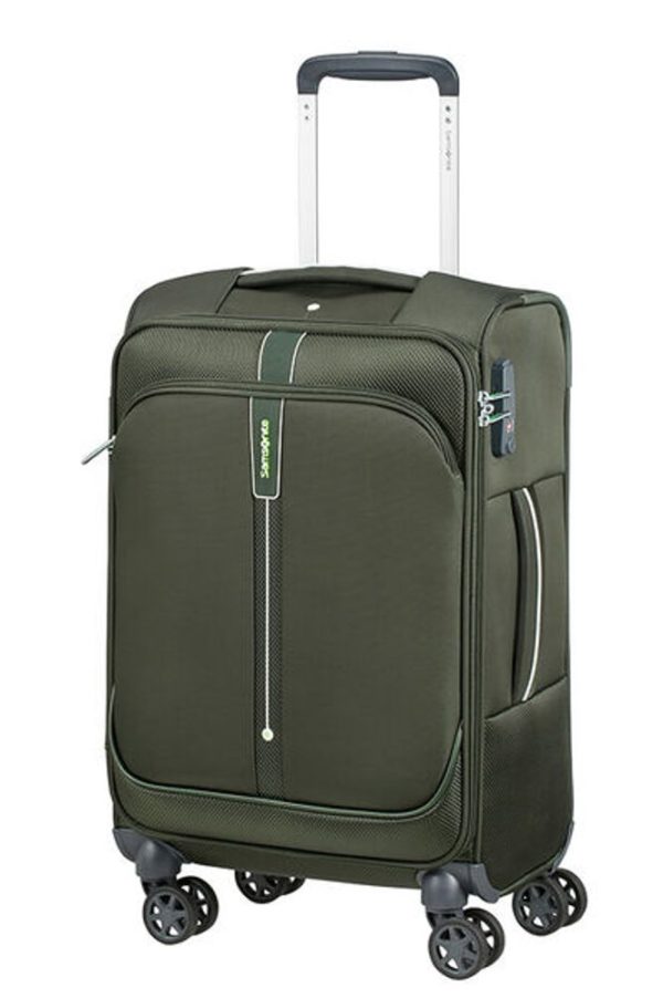 Samsonite Kabinový cestovní kufr Popsoda 55 cm 35 l - tmavě zelená