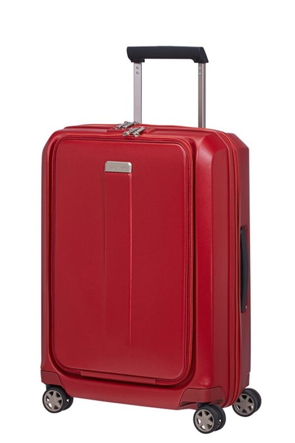 Samsonite Kabinový cestovní kufr Prodigy Spinner EXP S 40/47 l - červená