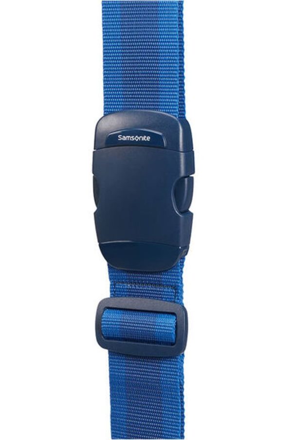 Samsonite Popruh na kufr 50 mm - modrá