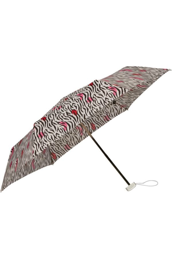 Samsonite Skládací deštník Alu Drop S 3 - vzor/černá
