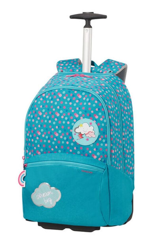 Samsonite Školní batoh na kolečkách Color Funtime 26 l - modrá