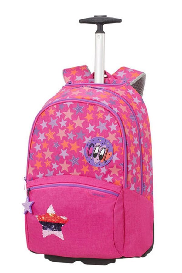 Samsonite Školní batoh na kolečkách Color Funtime 26 l - růžová