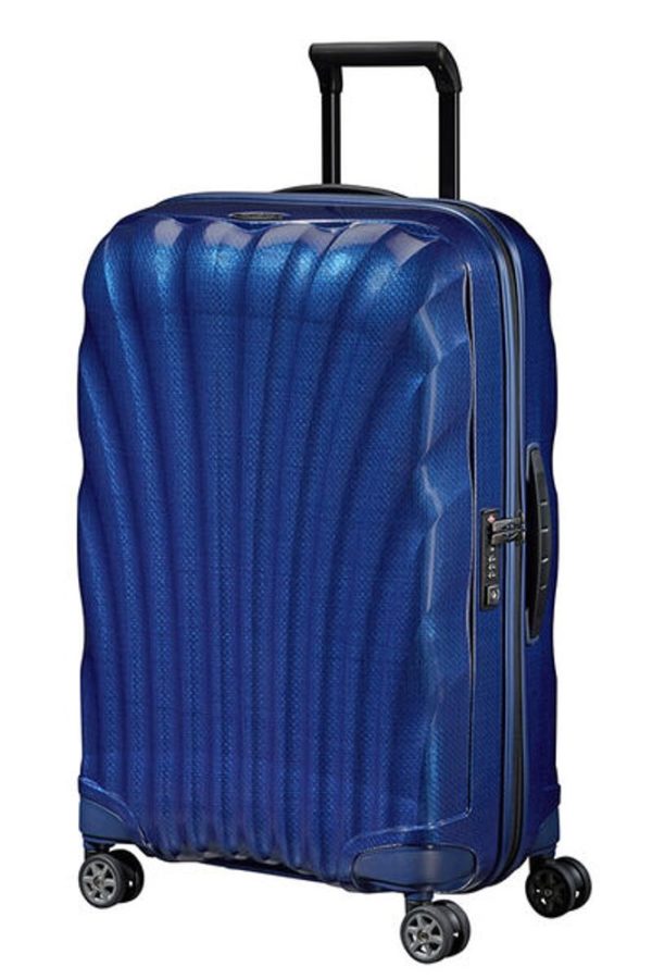 Samsonite Skořepinový cestovní kufr C-lite Spinner 68 l - tmavě modrá