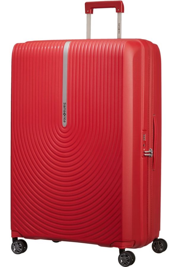 Samsonite Skořepinový cestovní kufr Hi-Fi EXP 119/131 l - červená