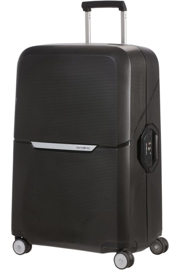 Samsonite Skořepinový cestovní kufr Magnum 104 l - černá