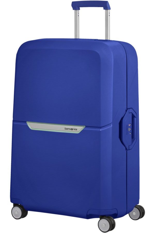 Samsonite Skořepinový cestovní kufr Magnum 104 l - modrá kobalt