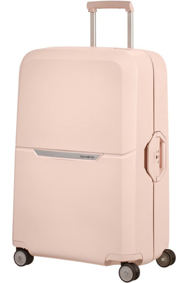Samsonite Skořepinový cestovní kufr Magnum 104 l - světle růžová