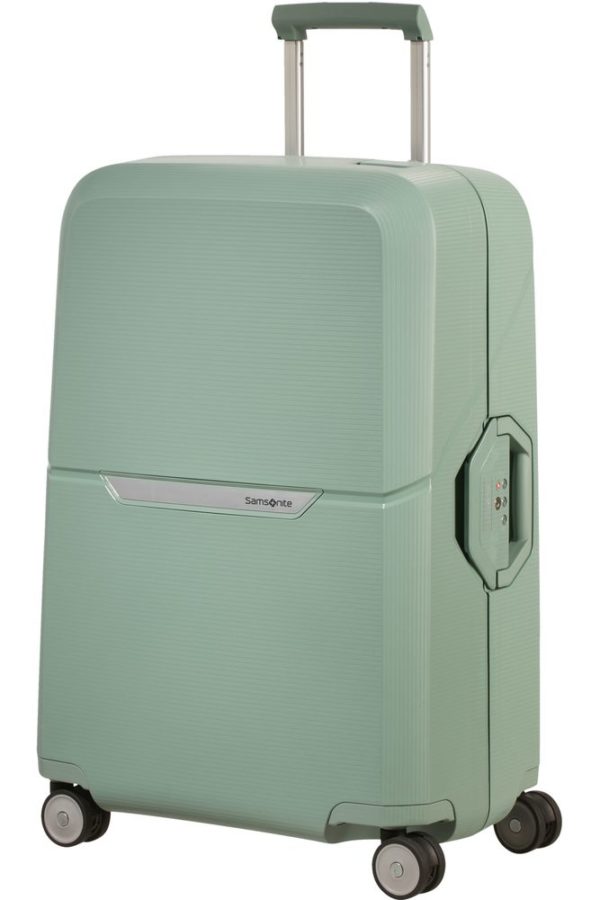 Samsonite Skořepinový cestovní kufr Magnum 82 l - zelená